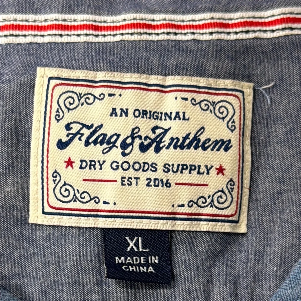 Faded Glory Men's Blue Shirt - Picture 4 of 9